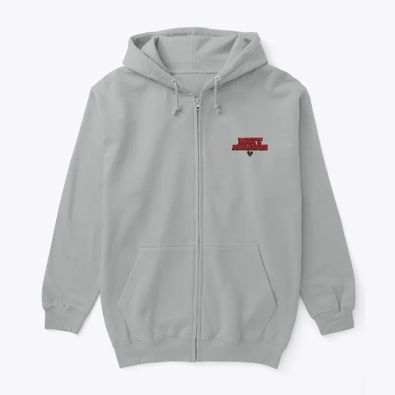 Matt Animatez "Im Broken" Zip up hoodie