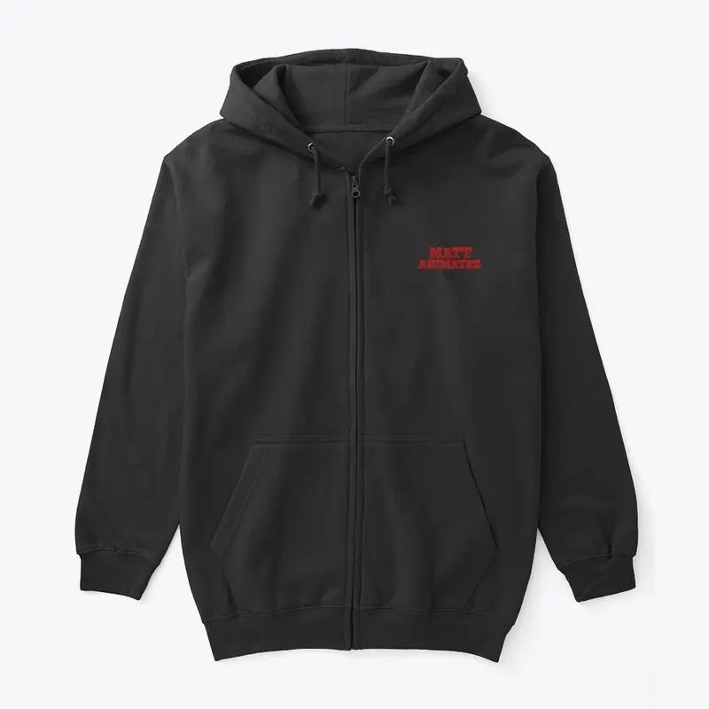 Matt Animatez zip up hoodie!