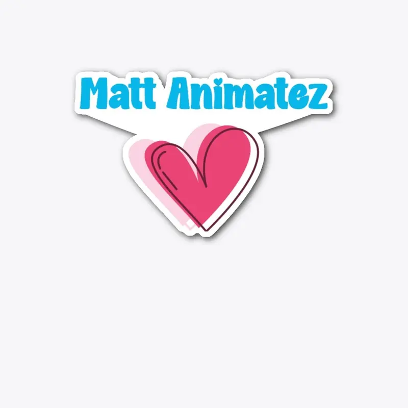 Matt Animatez heart hoodie